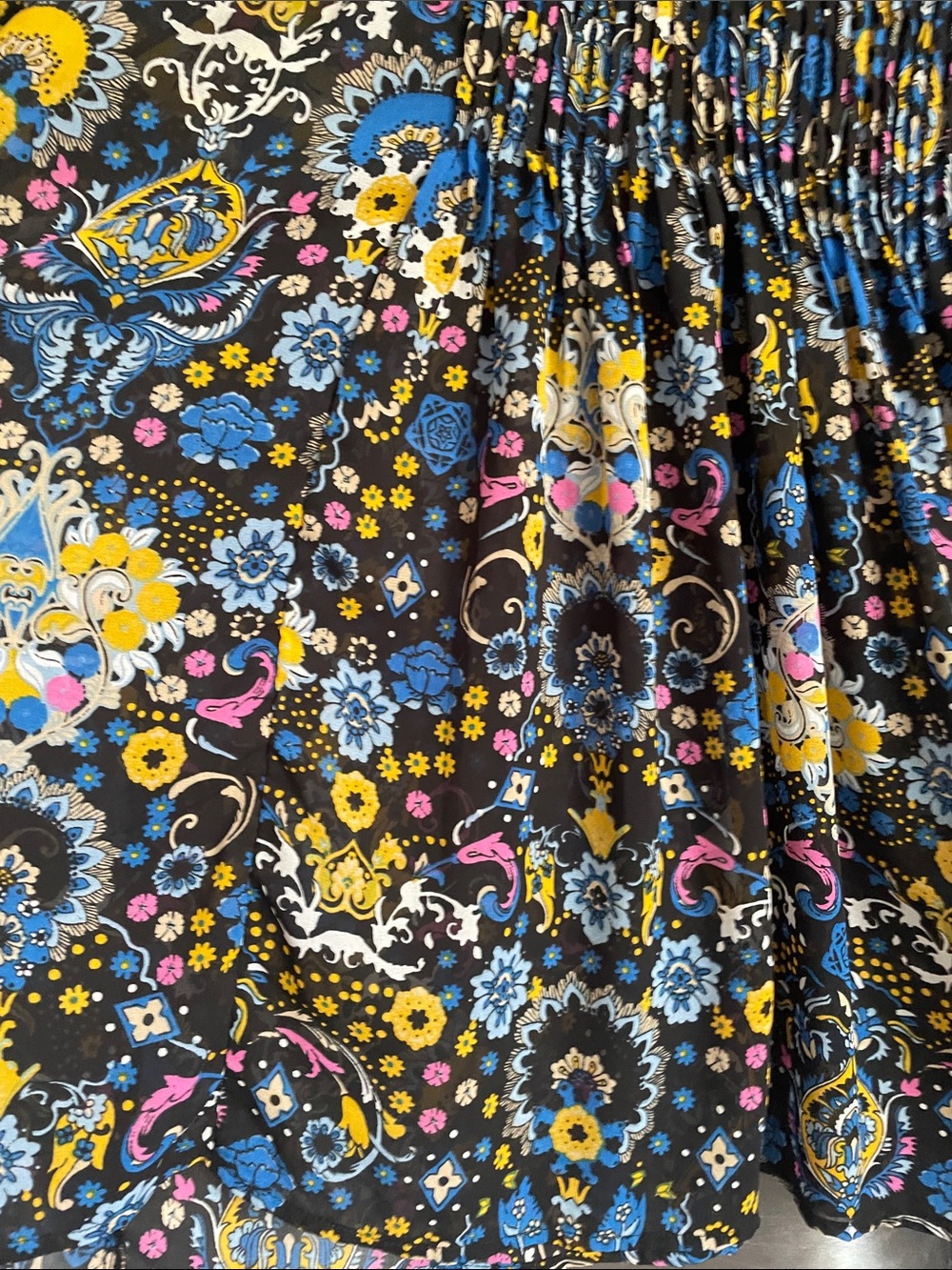 Roaman’s Flowy Floral Top - Picture 2 of 6